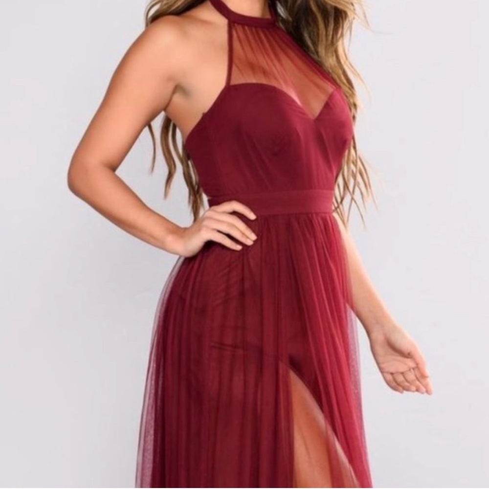 New luxxel tulle gown
